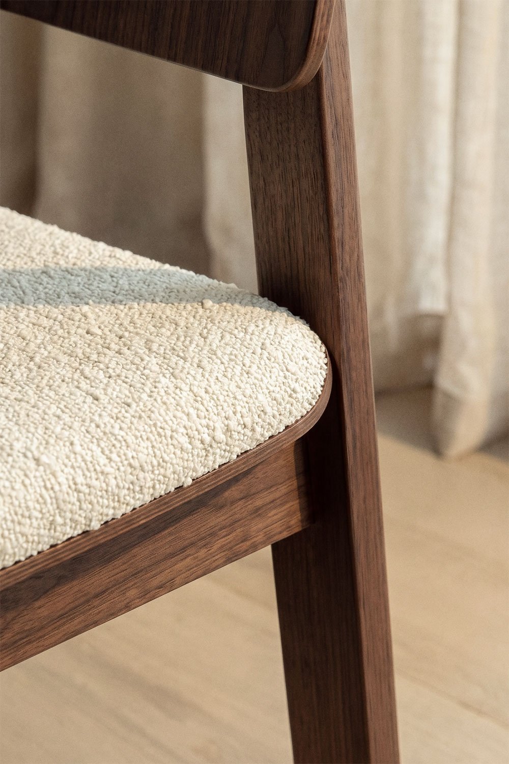 Silla de comedor en madera Gilda , imagen de galer&iacute;a 2