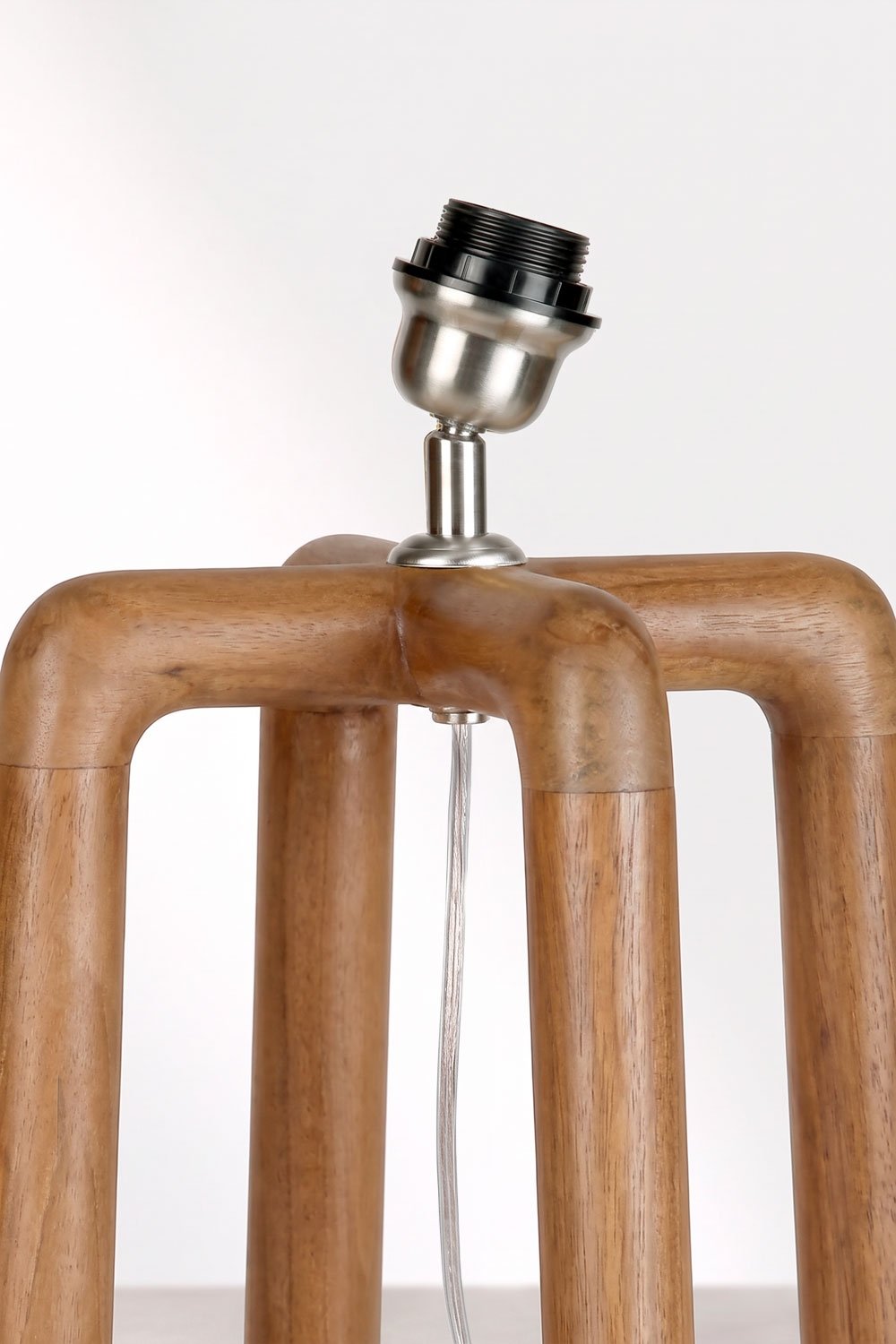 Base para lámpara de pie 130 cm en madera de mango Lureva, imagen de galer&iacute;a 4