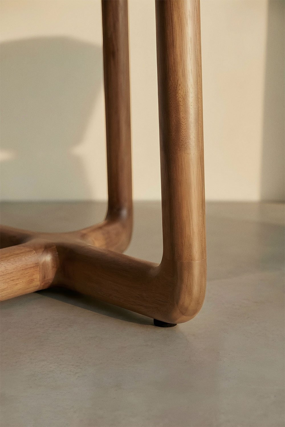 Base para lámpara de pie 130 cm en madera de mango Lureva, imagen de galer&iacute;a 2