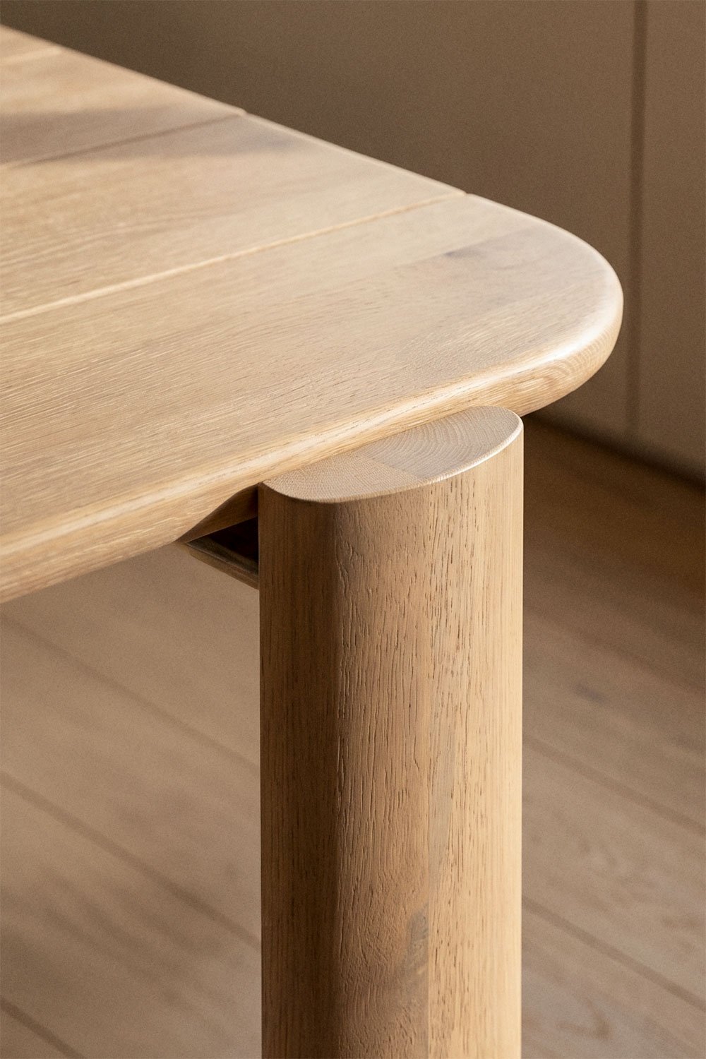 Mesa de comedor rectangular 260x115 cm en madera de acacia Vetra, imagen de galer&iacute;a 2