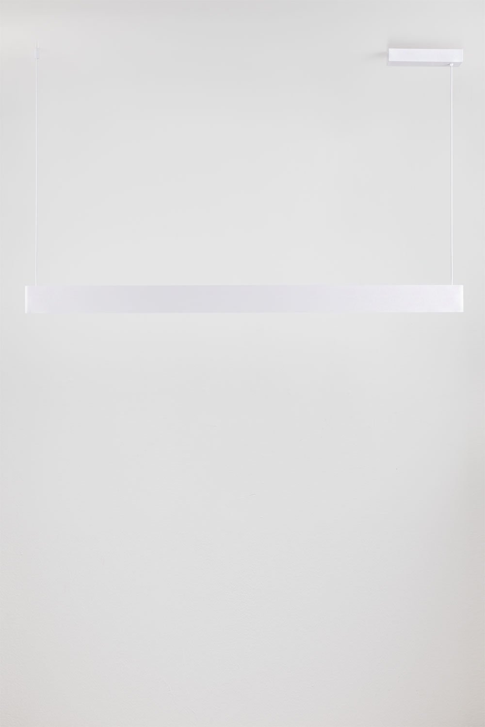 Lámpara de techo colgante lineal LED 120 cm con luz indirecta en aluminio Airali, imagen de galer&iacute;a 3