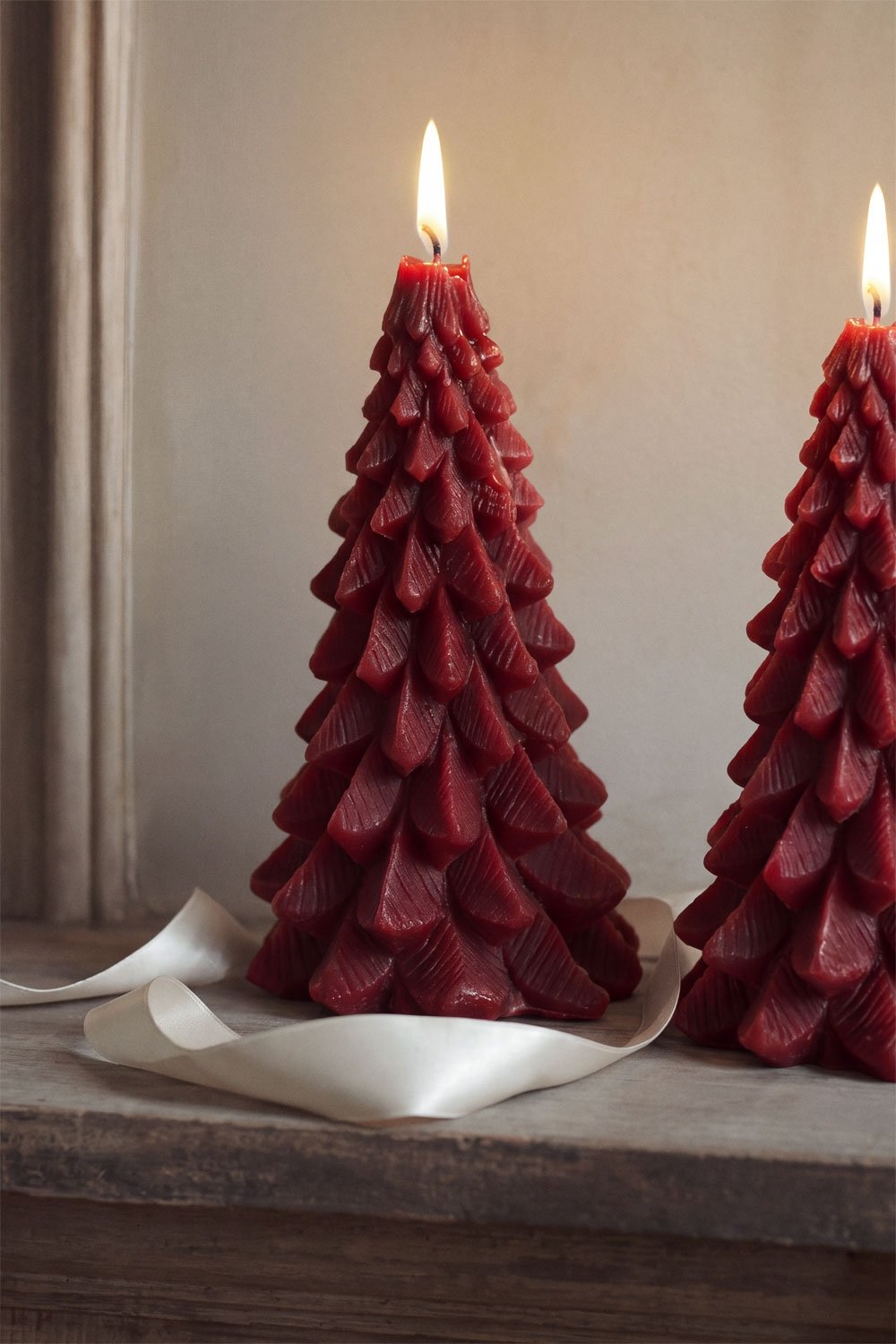 Set de 2 velas decorativas de Navidad Eldor, imagen de galer&iacute;a 2