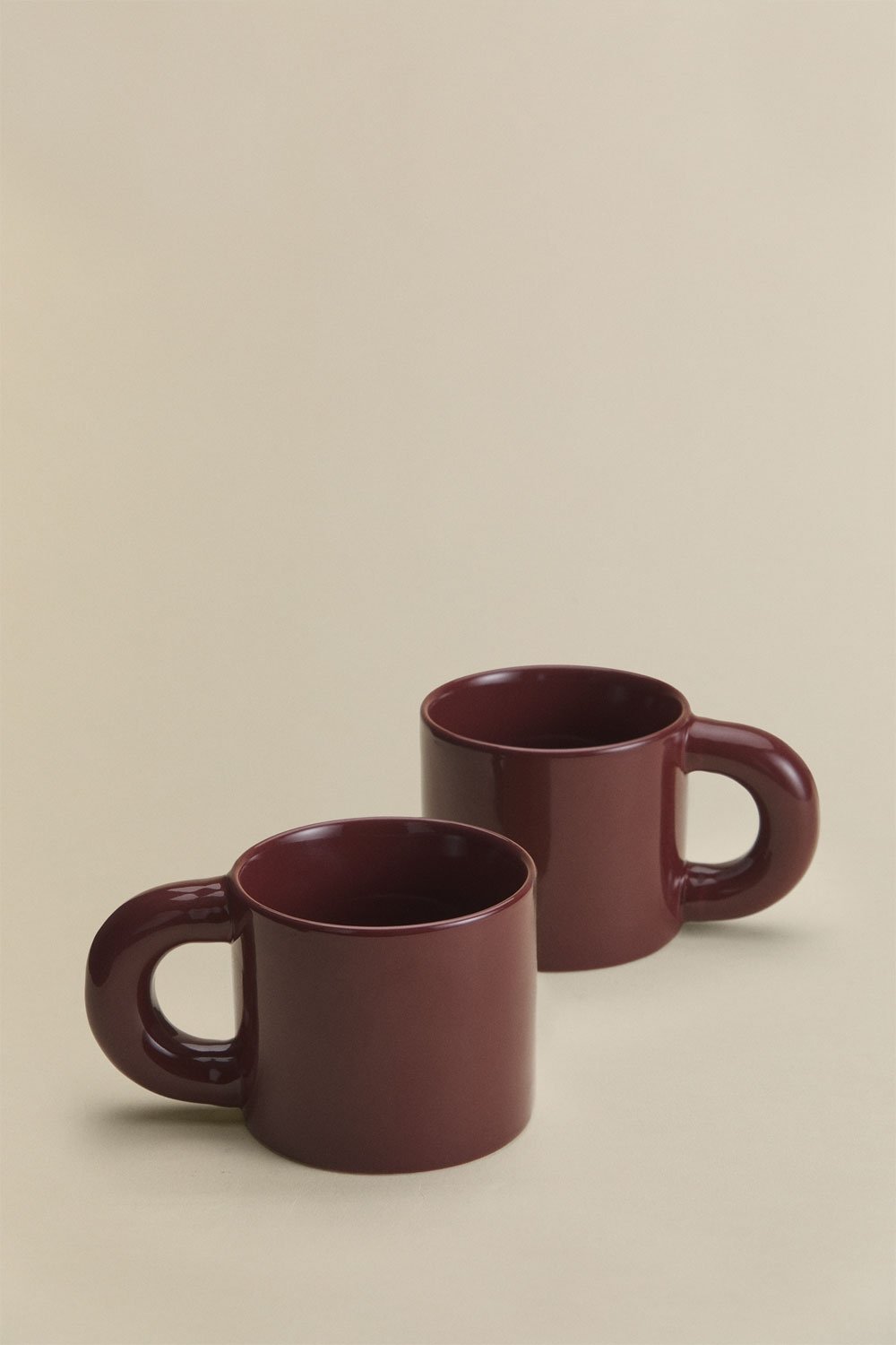 Pack de 2 tazas de café 30 cl en new bone china Rylvane, imagen de galer&iacute;a 4