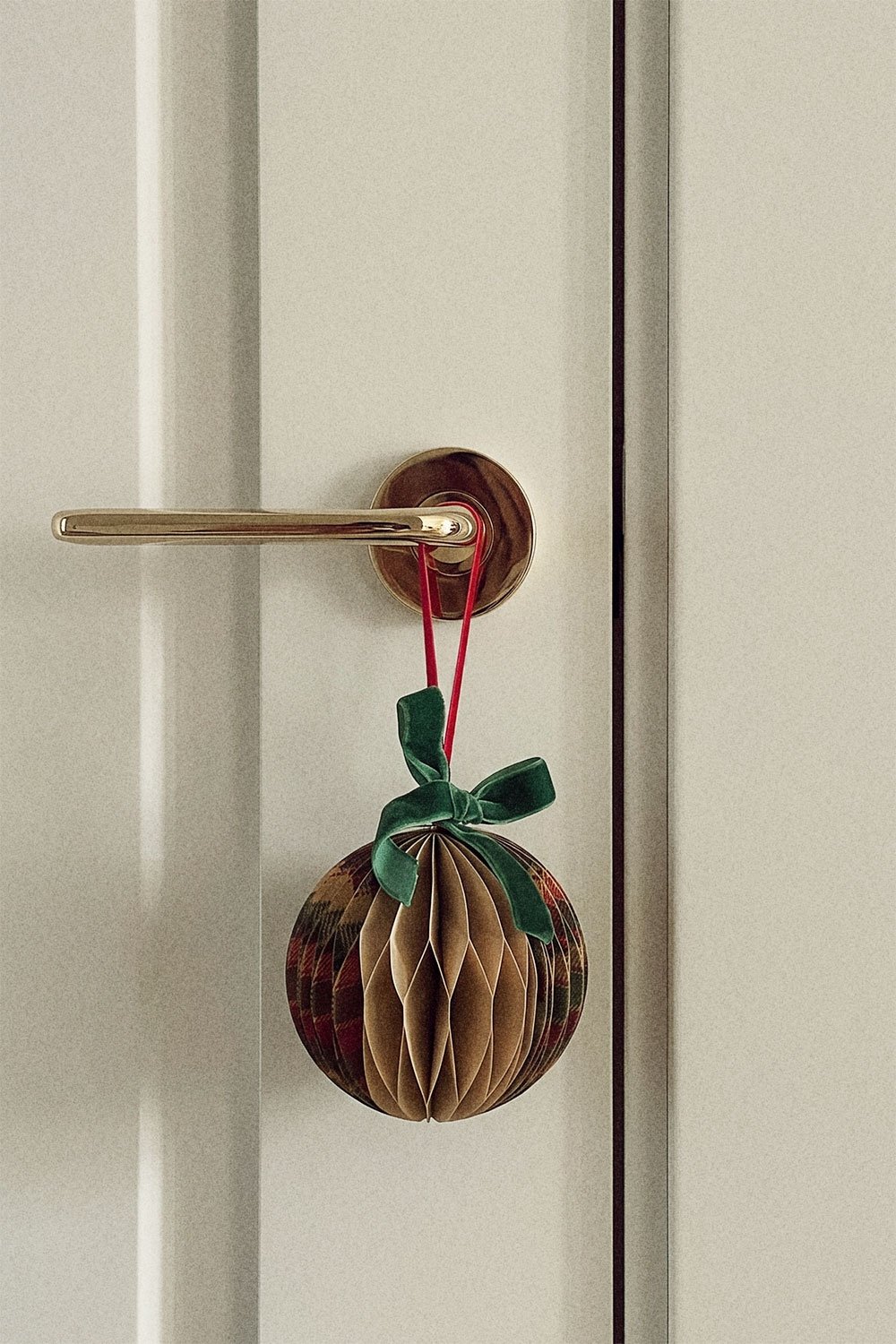 Pack de 3 adornos de Navidad en papel Luvia, imagen de galer&iacute;a 1