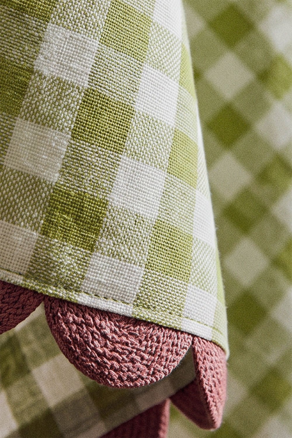 Mantel de Ø150 cm en algodón Isvel , imagen de galer&iacute;a 2