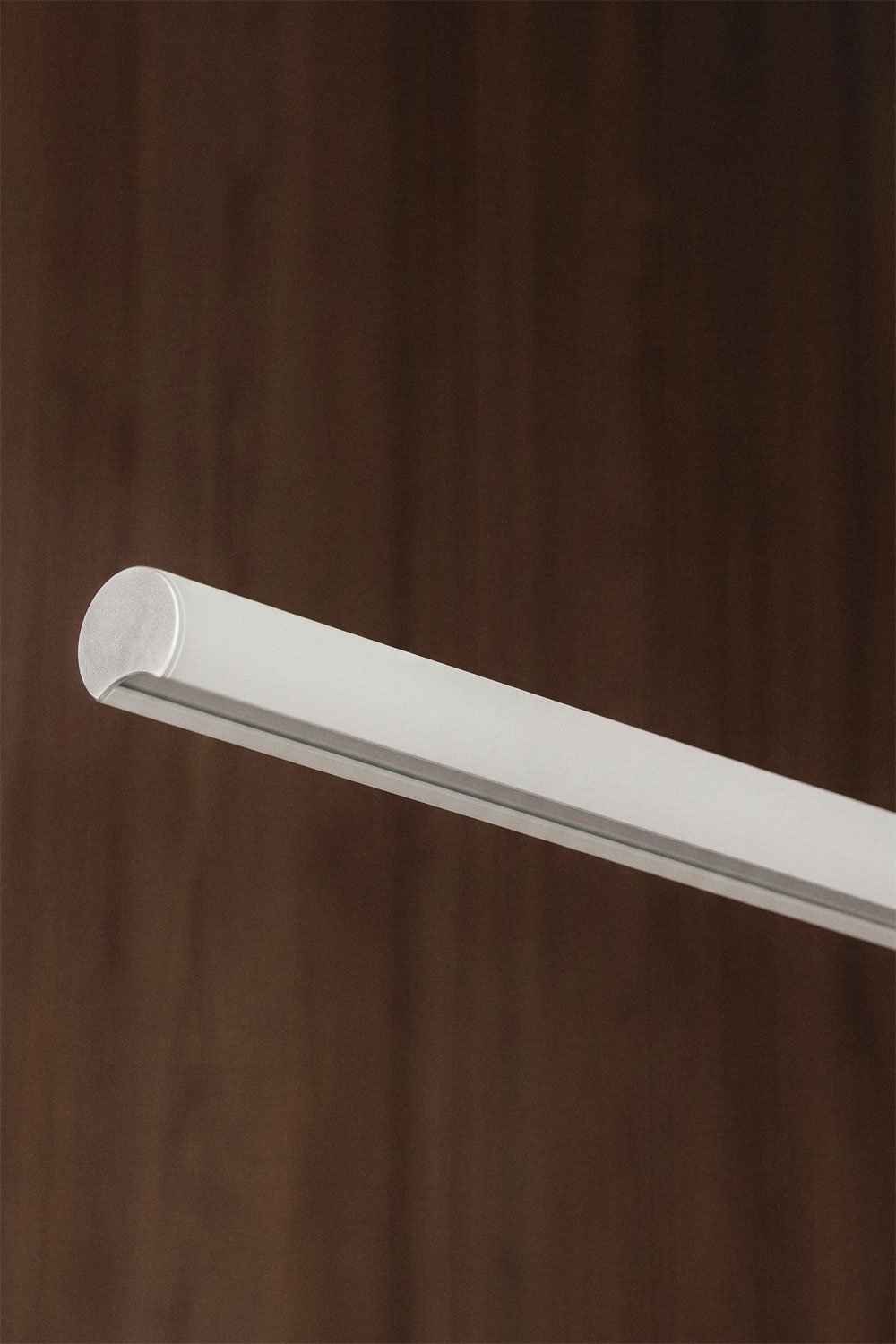 Lámpara de techo colgante lineal LED 120 cm en aluminio Wilen, imagen de galer&iacute;a 2