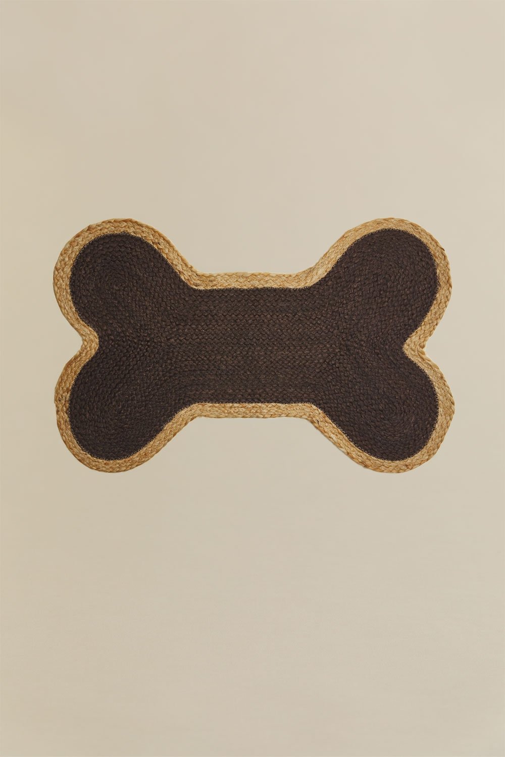 Alfombra para mascotas 45x70 cm en yute marrón yute - marrón chocolate Zeinara, imagen de galer&iacute;a 3
