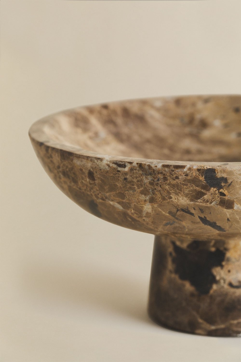 Cuenco decorativo redondo Ø25 cm en mármol Korinza, imagen de galer&iacute;a 4