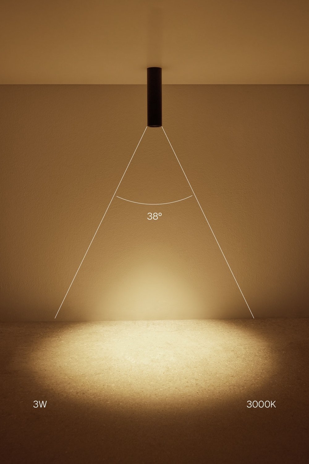 Pack de 4 apliques de techo LED de superficie Ø4 cm para exterior en aluminio con encendido y apagado progresivo Luisiana, imagen de galeria 3