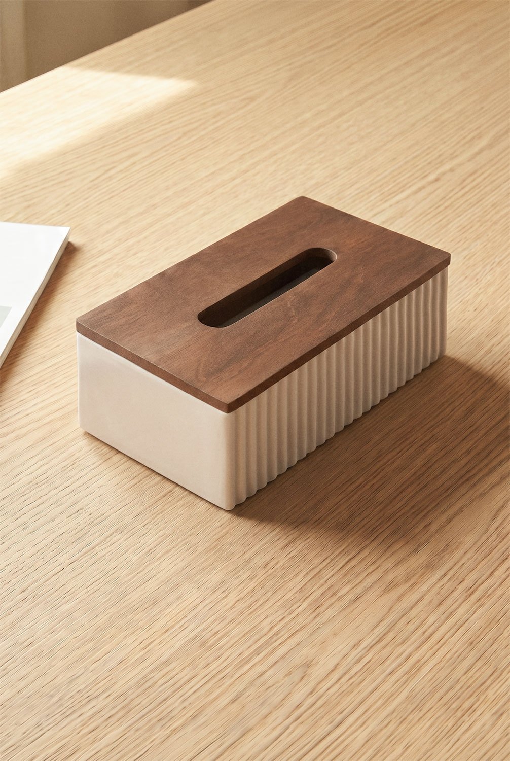 Caja de pañuelos en MDF Garleia, imagen de galer&iacute;a 1
