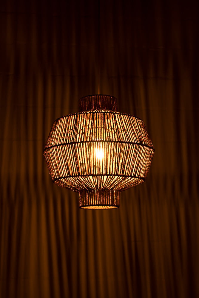 Lámpara de Techo para Exterior en Papel Trenzado (Ø29,5 cm) Sabar - SKLUM