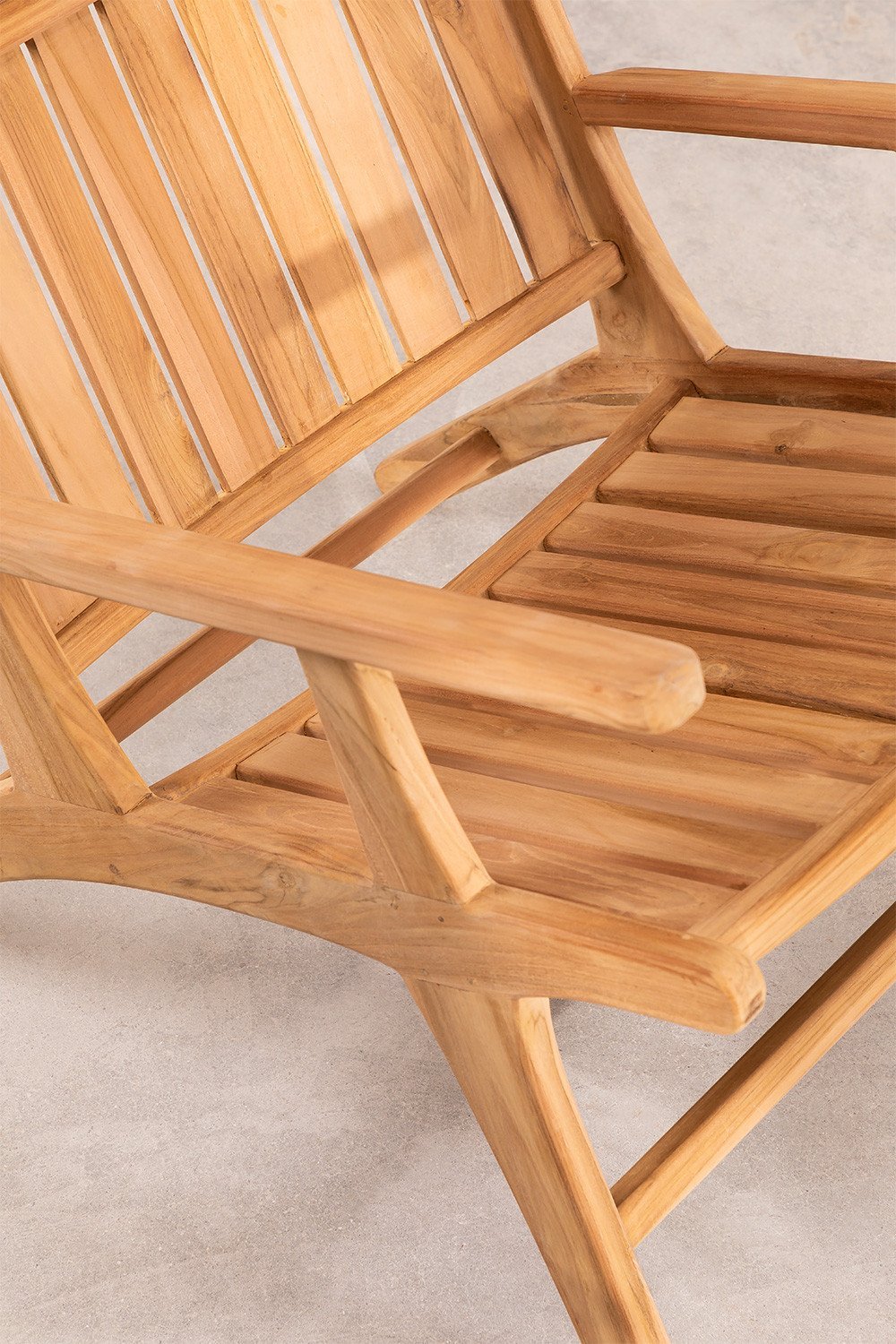 Sillón de Jardín con Reposabrazos en Madera Caima, imagen de galer&iacute;a 5