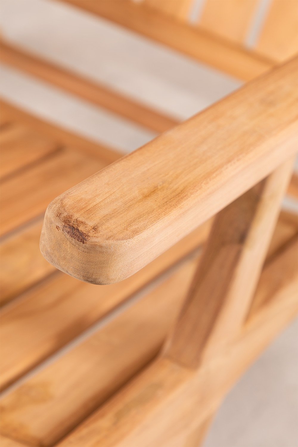 Sillón de Jardín con Reposabrazos en Madera Caima, imagen de galer&iacute;a 7