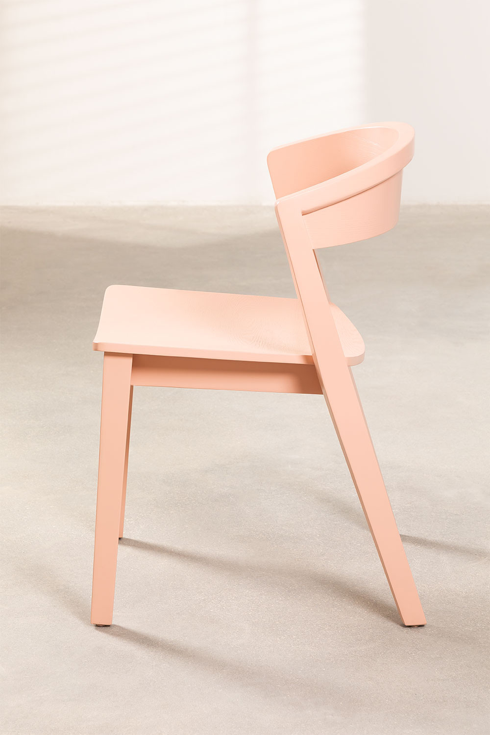Silla Apilable en Madera Ginger - SKLUM