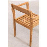 Chaise de jardin en bois de teck Aivan, image miniature 5