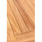 Table de jardin en bois (120x70 cm) Daiana, image miniature 6