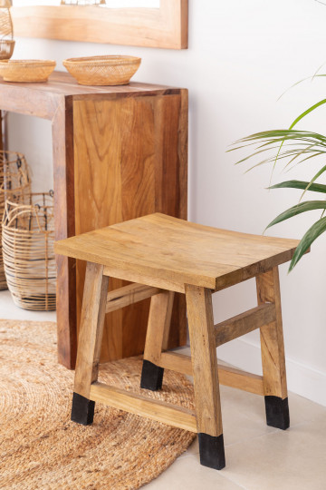 Tabouret en bois Low Pid