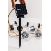 Guirlande LED avec chargeur solaire (2 M) Quartz , image miniature 4
