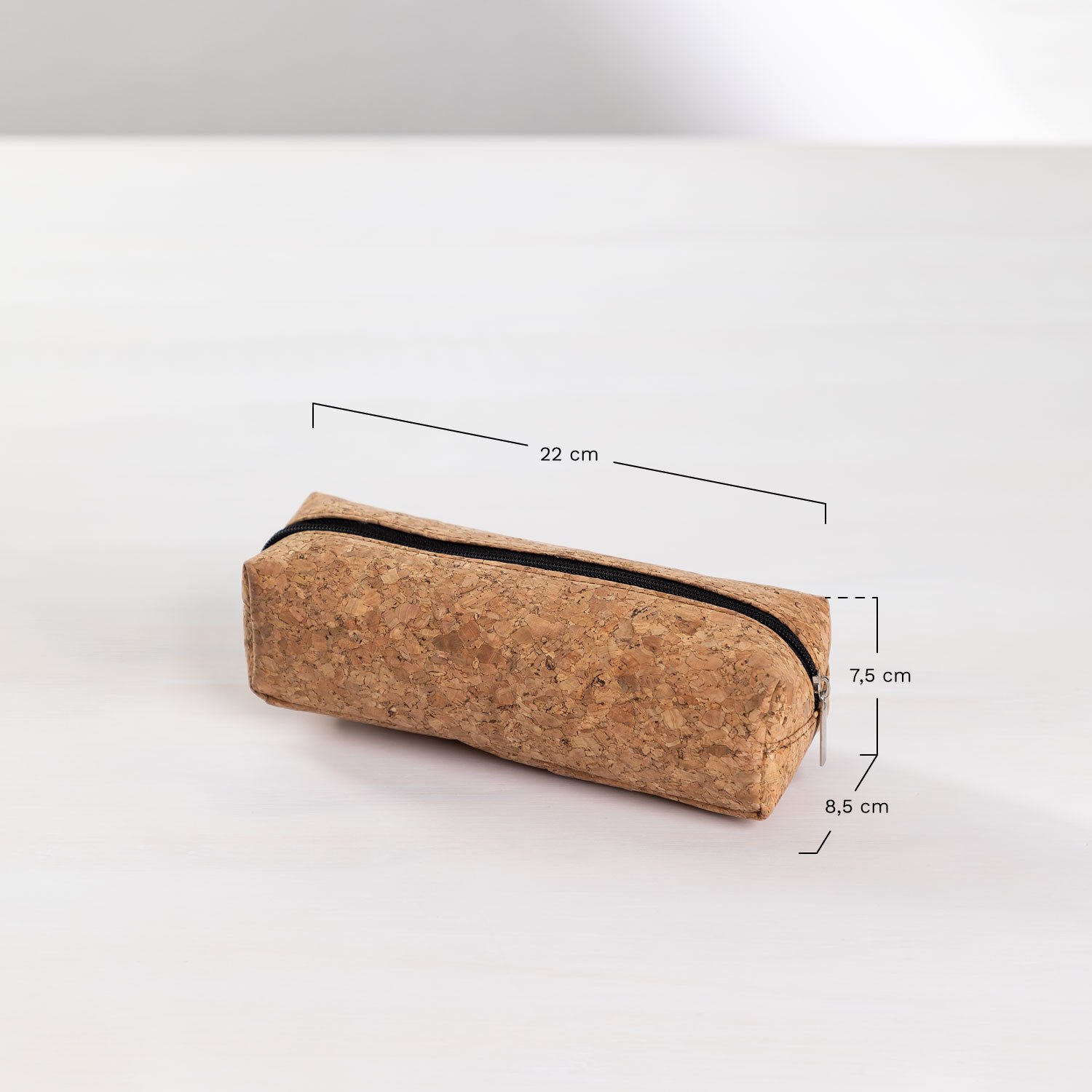 Trousse en liège Skriv, mesures