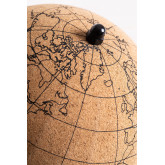 Globe terrestre en liège Skriv, image miniature 4