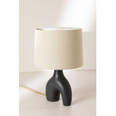 Lampe de Table en Tissu et Céramique Mimba Colors, image miniature 3
