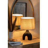 Lampe de Table en Tissu et Céramique Mimba Colors, image miniature 2