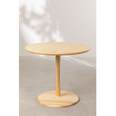 Table à Manger Ronde en Bois de Frêne (Ø90 cm) Ivet, image miniature 2