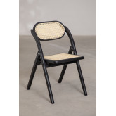Chaise pliante en bois Sia, image miniature 3