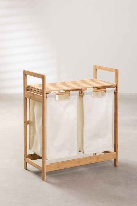 Lot De 2 Paniers Rangement Métal & Bois – Organisateurs Déco Noir – Cuisine Salle De Bain Bureau