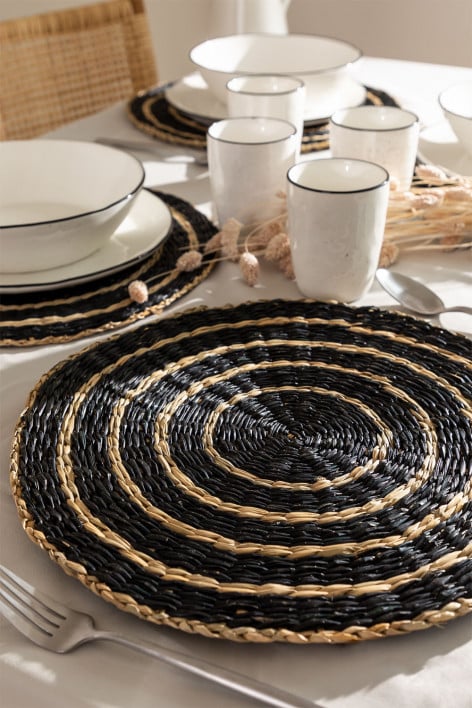 Dessous de plat en jute naturel Khaa