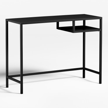 Console En Acier Gori Noir - Sklum