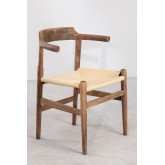 Chaise de salle à manger en bois New Noel, image miniature 2