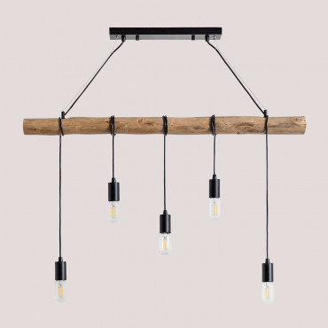 Lampe Suspendue Silian Noir - Sklum