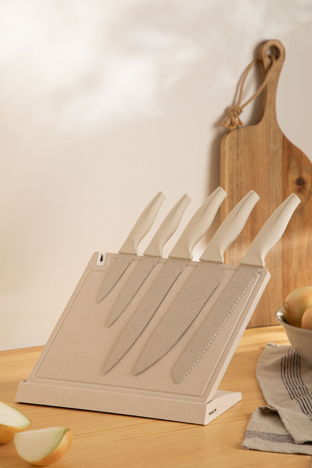 Acheter Ensemble de couteaux de cuisine en paille en acier