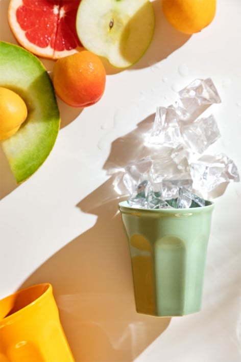 Pack de 4 verres 30 cl en porcelaine Giulin