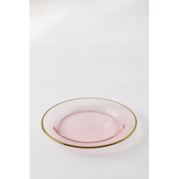 Lot De Assiettes Dessert En Verre Candy Sklum