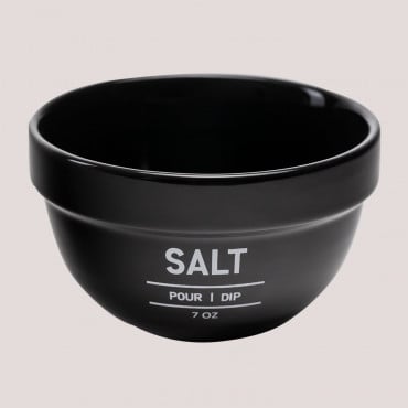 Salière En Céramique Yorts Noir - Sklum