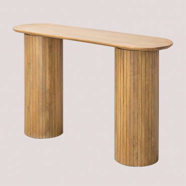 Console D'entrée En Bois De Manguier Analis Bois De Mangue - Sklum