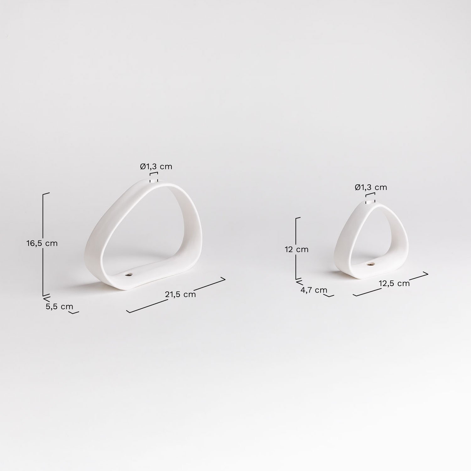 Vase en Céramique Cleymen, mesures