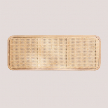 Tête De Lit En Bois Ralik Design Pour Lit 135 Cm Et 150 Cm Bois Naturel & 150 Cm - Sklum
