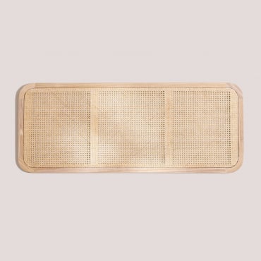 Tête De Lit En Bois Ralik Design Pour Lit 135 Cm Et 150 Cm Bois Naturel & 135 Cm - Sklum