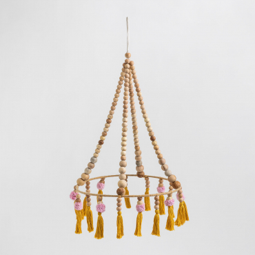 Carrousel Pour Berceau En Coton Alvanex Kids Orange Mango - Sklum