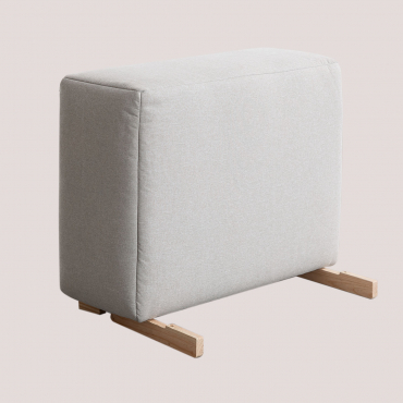 Modules De Canapé En Tissu Robert Beige Crème & Accoudoirs - Sklum