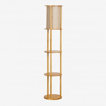 Lampadaire Qepis Naturel - Sklum
