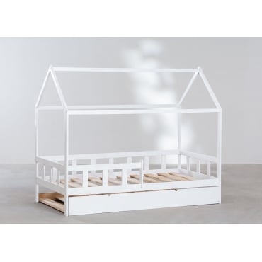 Lit de 90 cm en bois Kelly Kids
