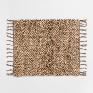 Set De Table En Jute Et Coton Ranulfe Naturel - Sklum