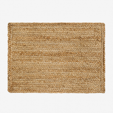 Set De Table En Jute Elyan Naturel - Sklum