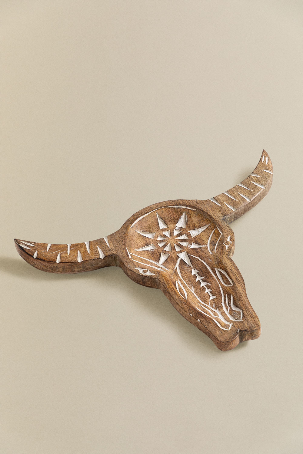 Figurine Décorative en Bois de Manguier Soly SKLUM