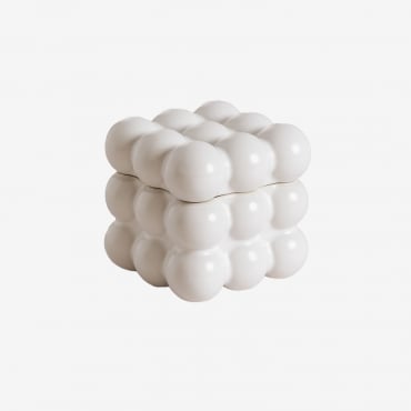 Boîte Décorative En Céramique Ivar 10,5 Cm - Sklum