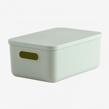 Boîte De Rangement Yure Céladon & ↑12 Cm - Sklum